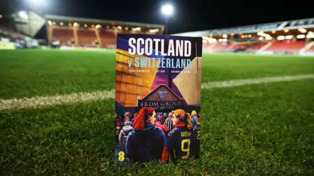 Scotland v Switzerland programme