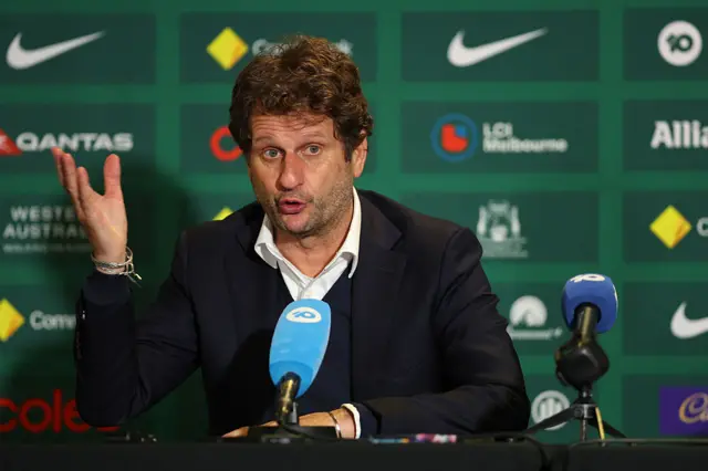 Montemurro addresses the media