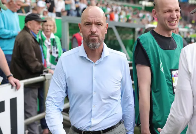 Erik ten Hag managing Bayer Leverkusen