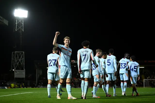 Nathan Collins of Brentford celebrates