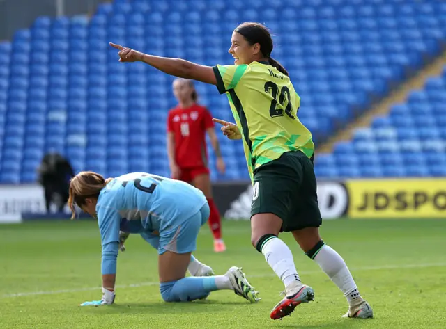 Sam Kerr v Wales