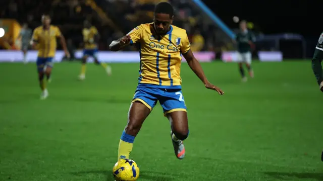 Mansfield Town midfielder Nathan Moriah-Welsh