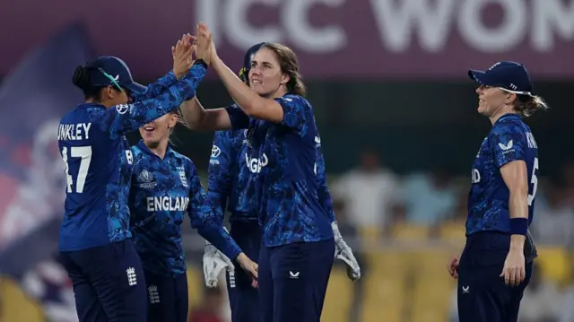 Nat Sciver-Brunt of England