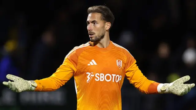 Benjamin Lecomte of Fulham