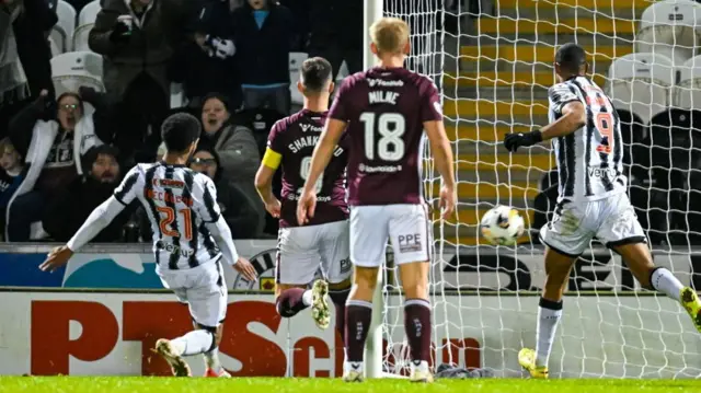 Freckleton scores a third before it's disallowed