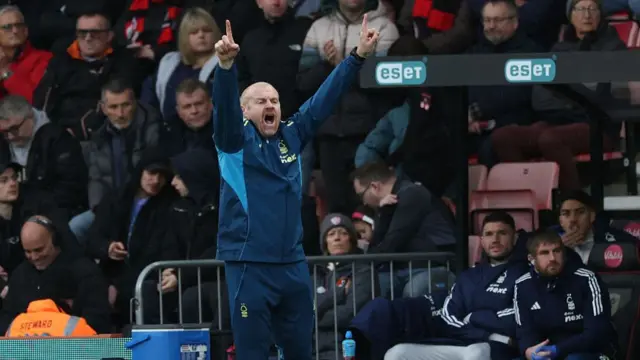 Sean Dyche, Manager of Nottingham Forest