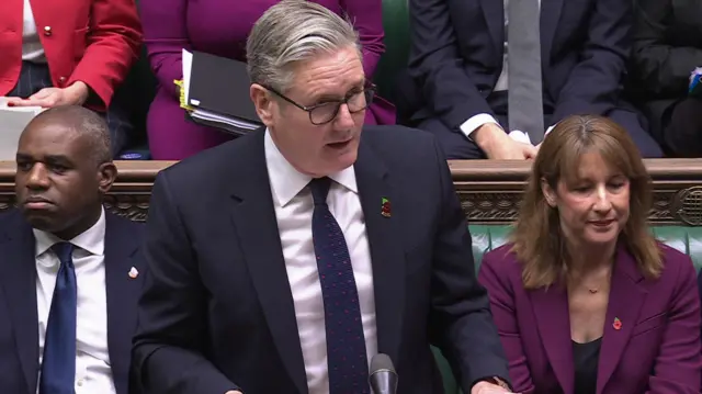 Starmer in Commons