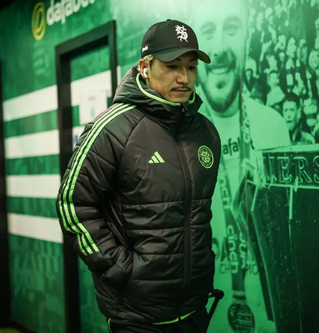 Daizen Maeda is fit enough for a place on the Celtic bench