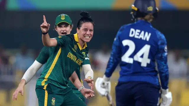 Marizanne Kapp of South Africa