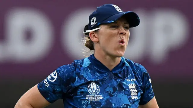 Heather Knight of England