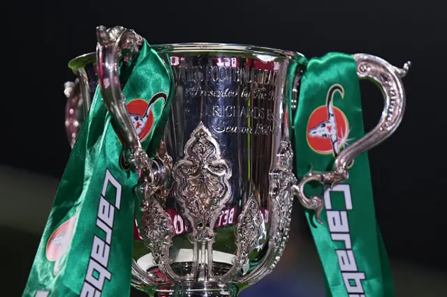 The Carabao Cup trophy