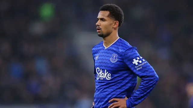 Iliman Ndiaye with his hands on his hips