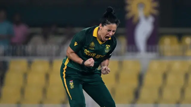 Marizanne Kapp of South Africa