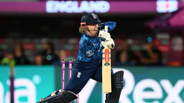 Tammy Beaumont of England