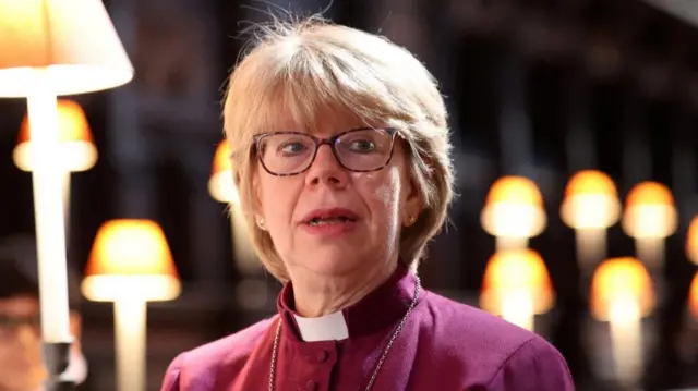 Sarah Mullally in St Paul's Cathedral