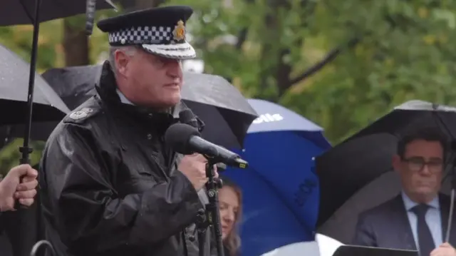 Greater Manchester Police (GMP) Chief Constable Sir Stephen Watson