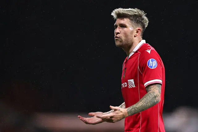 Josh Windass in action