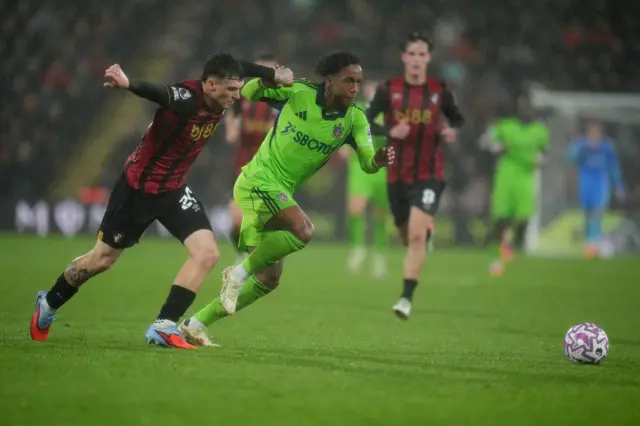 Kevin dribbles away from his man