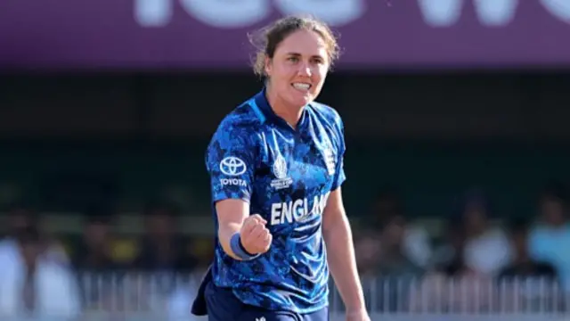 Nat Sciver-Brunt of England