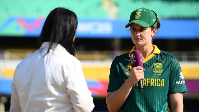 Laura Wolvaardt of South Africa