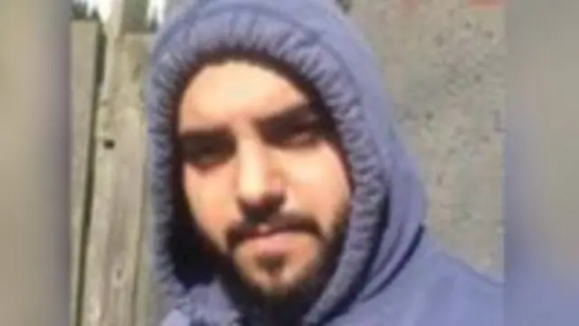 A picture of the Manchester synagogue attack suspect found on Pinterest