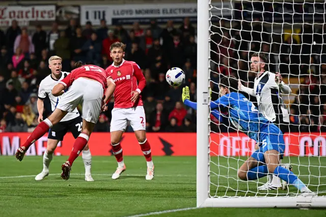 George Dobson scores