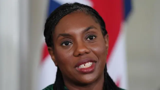 Conservative Party leader Kemi Badenoch speaking to the PA news agency in her office at the Palace of Westminster, in central London, ahead of the Conservative Party Annual Conference.