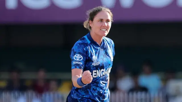 Nat Sciver-Brunt of England