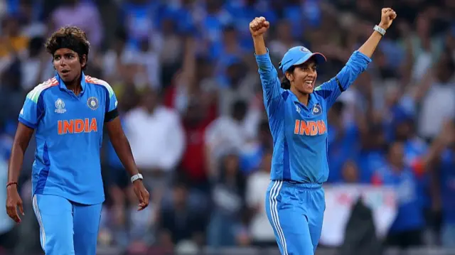 Jemimah Rodrigues of India celebrates