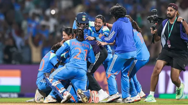 Jemimah Rodrigues and team of India