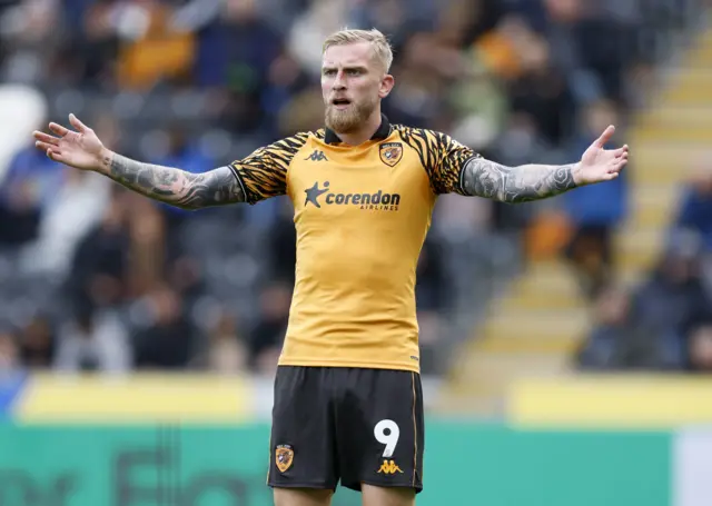 Hull City's Oliver McBurnie