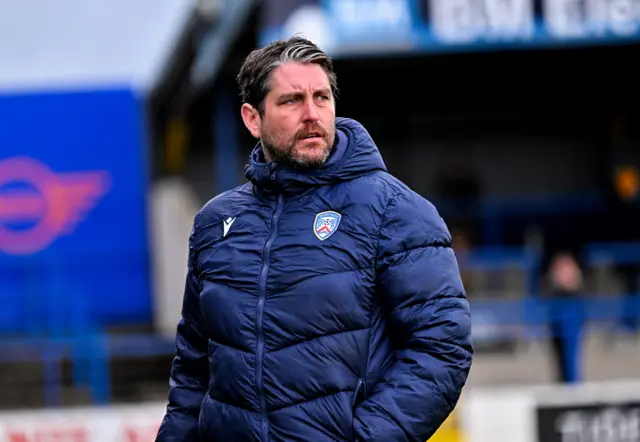 Coleraine boss Ruaidhri Higgins