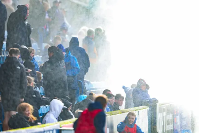 Sprinklers at Rugby Park