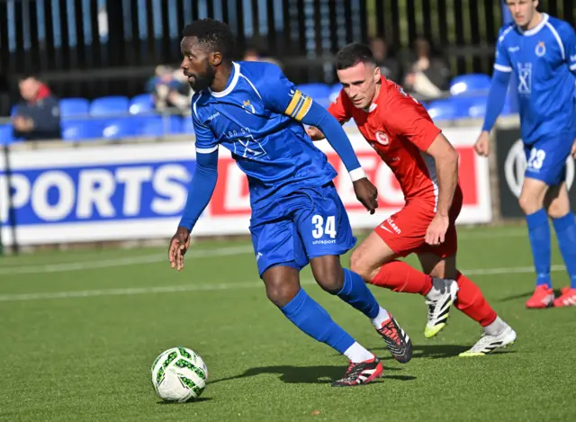 Dungannon searching for a third goal