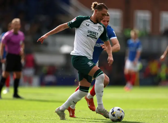 Middlesbrough's Luke Ayling in action