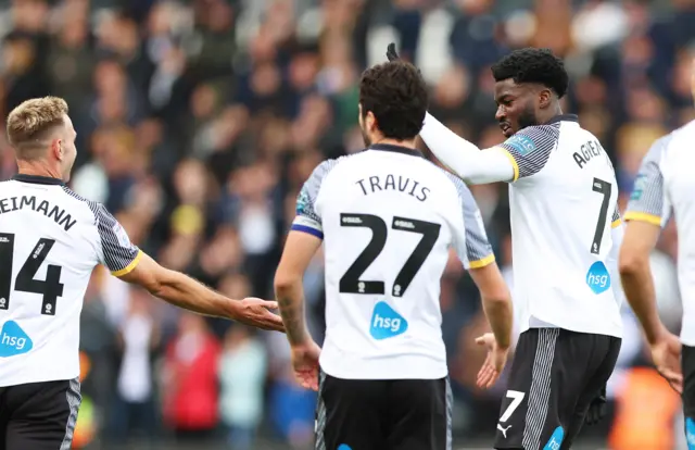 Derby celebrate