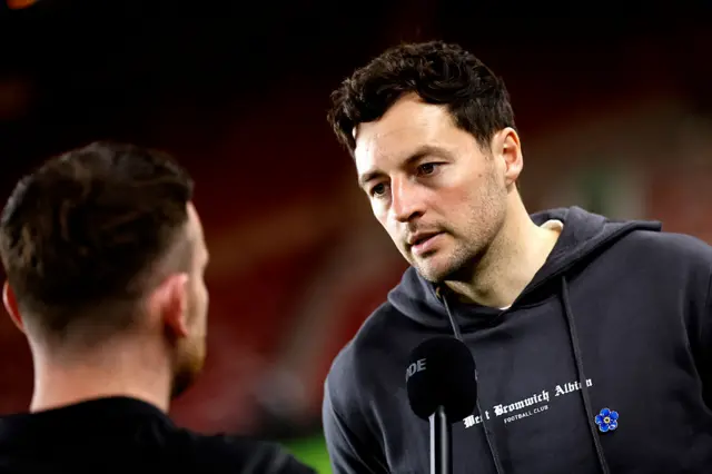 West Brom boss Ryan Mason