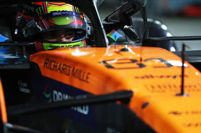 Oscar Piastri in Singapore