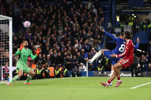 Estevao scoring a goal