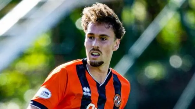 Dundee United forward Nikolaj Moller