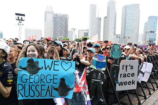 Fans in Singapore