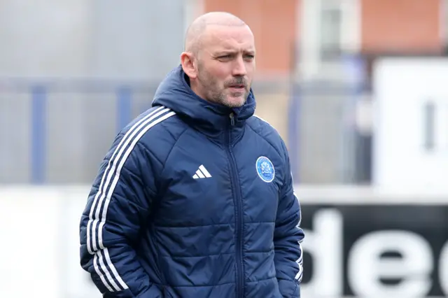 Paddy McLaughlin, former Glenavon manager