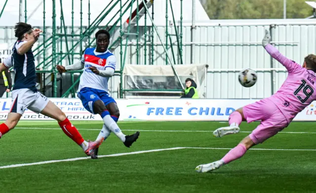 Djeidi Gassama's effort was ruled out