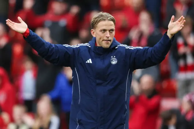 Aberdeen forward Jesper Karlsson