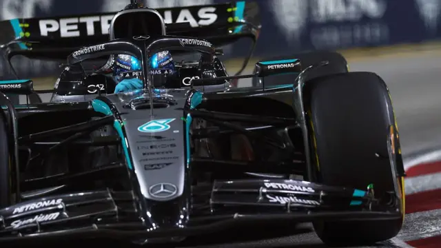 George Russell's car