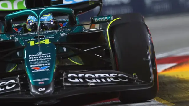 Fernando Alonso's car