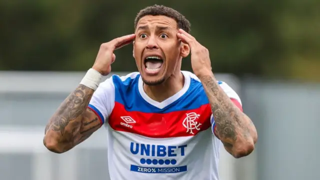Rangers captain James Tavernier