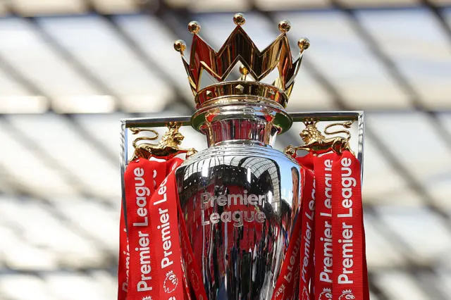 Premier League trophy