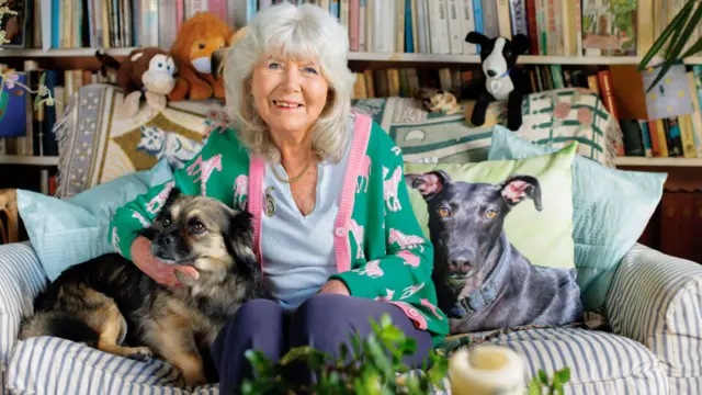 Jilly Cooper, photographed on 13 June 2024 for the BBC programme "In My Own Words"