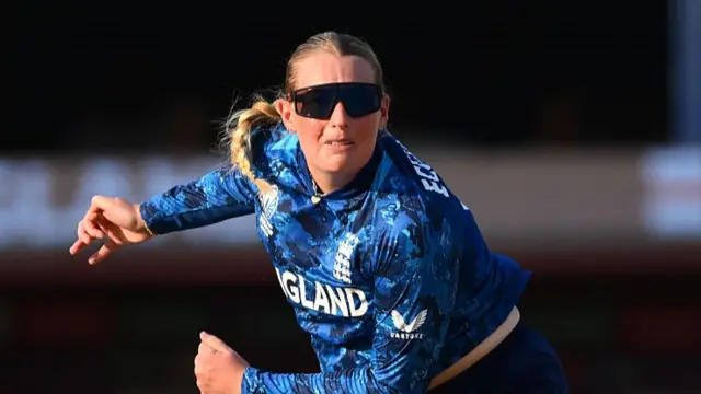Sophie Ecclestone of England